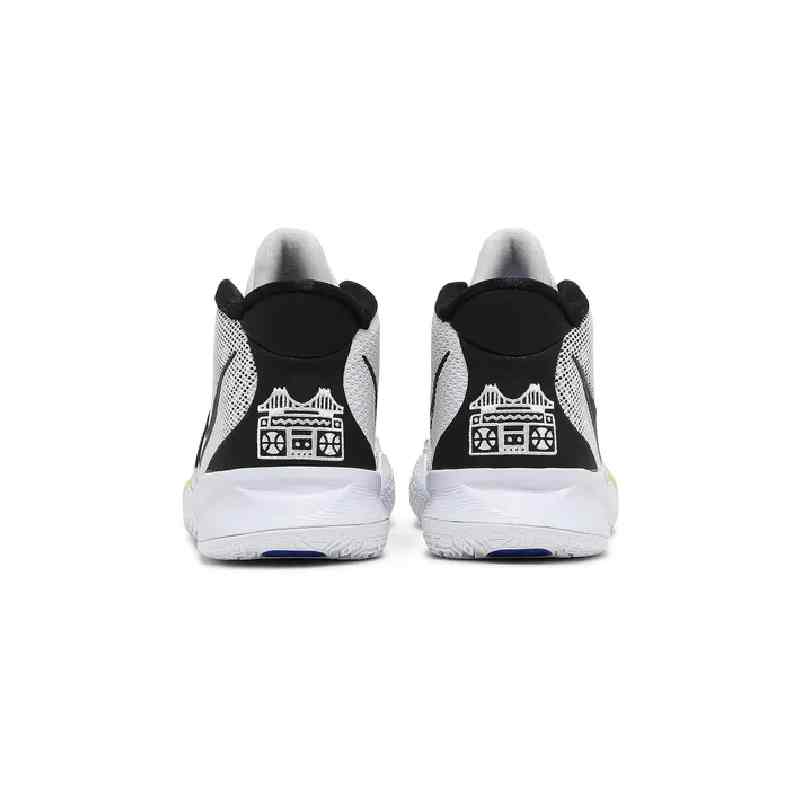 کفش بسکتبال نایکی کایری 7 سفید مشکی Nike Kyrie 7 GS Hip Hop