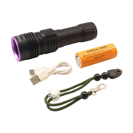 چراغ قوه UV پرقدرت مدل ZY-H28 مارک Small Sun