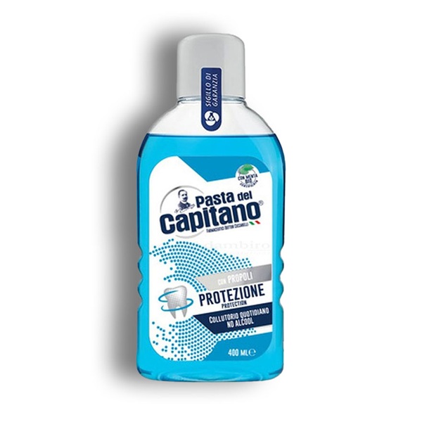 دهان شویه محافظ دندان پاستا دل کاپیتانو 400 میلی لیتر | Daily Mouthwash Protection Pasta del Capitano 400 ml