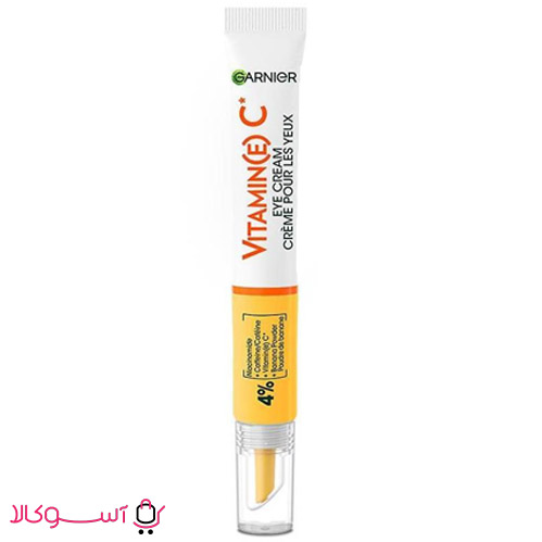 کرم دور چشم گارنیه مدل vitamin c حجم 15 میل در آسوکالا