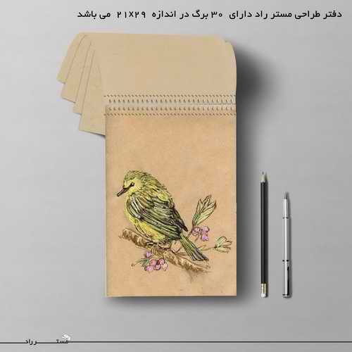 دفتر طراحی مستر راد مدل پیکاسو طرح نقاشی کد Design 1710