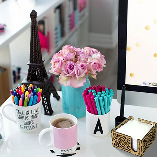 جای کاغذ یادداشت مستر راد مدل نادیا کد 1413 همراه با کاغذ