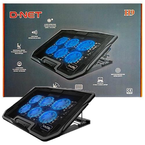 فن نوت بوک دی نت DT-H9 شش فن D-NET (1 گارانتی)