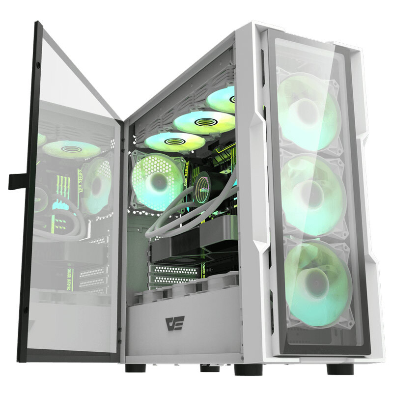 قیمت و خرید کیس کامپیوتر دارک فلش DarkFlash DK431 Glass
