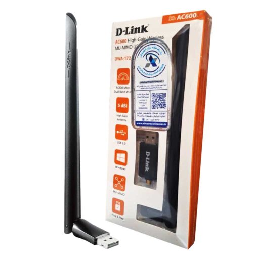 کارت شبکه دی لینک مدل D-LINK DWA-172 گارانتی الماس