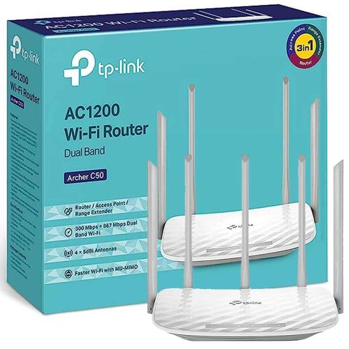 روتر تی پی لینک مدل TP-LINK AC1200 C50 گارانتی پانا