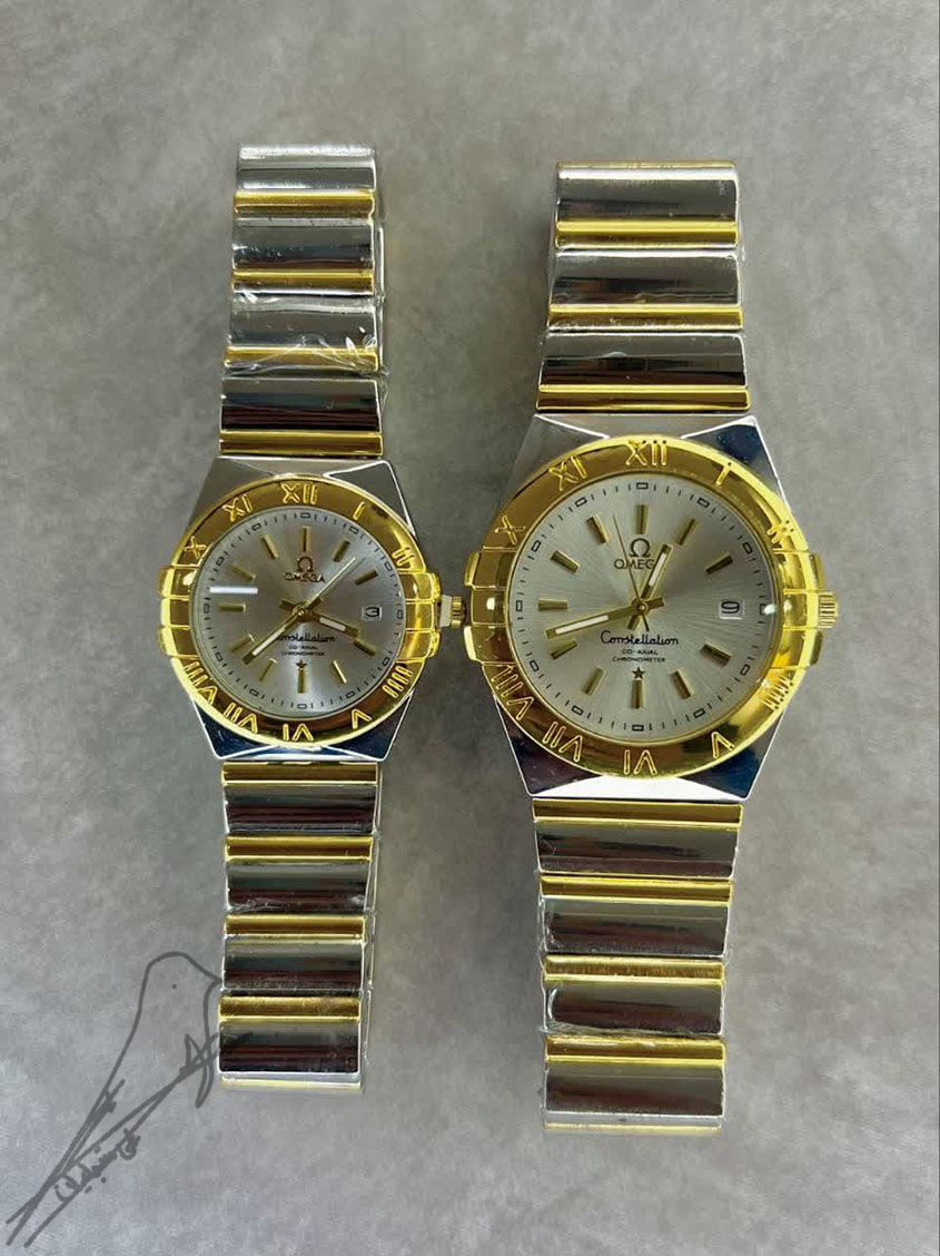 ست امگا کالسیسیشن دو رنگ (OMEGA)