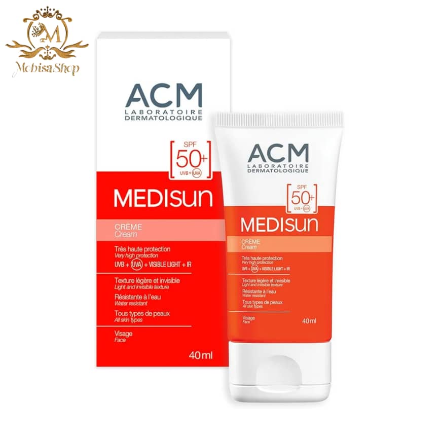 کرم ضد آفتاب ACM مدیسان Spf50 حجم 40 میل
