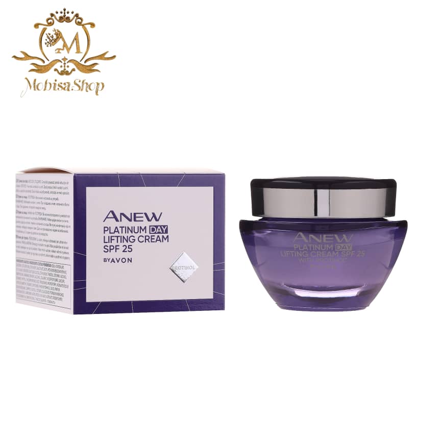 کرم لیفتینگ روز آون Avon Anew Platinum SPF 25 با پروتینول