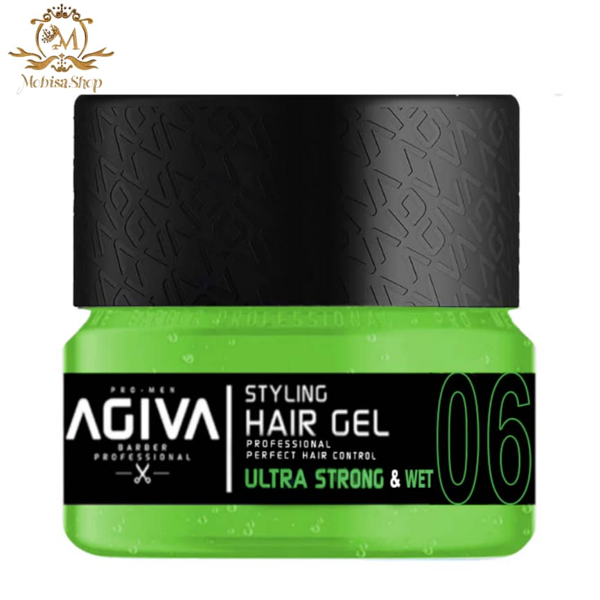 ژل مو آگیوا شماره 06 مدل ULTRA STRONG حجم 200 میل