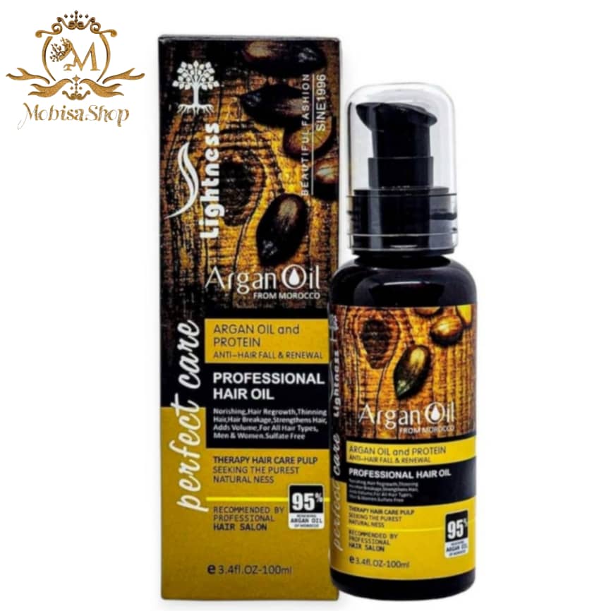 روغن مو آرگان لایتنس