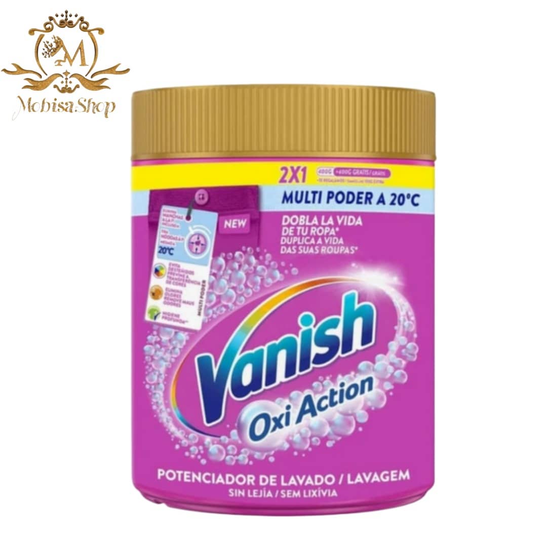 پودر لکه بر پارچه اوکسی ونیش Oxi Action Vanish 2x1