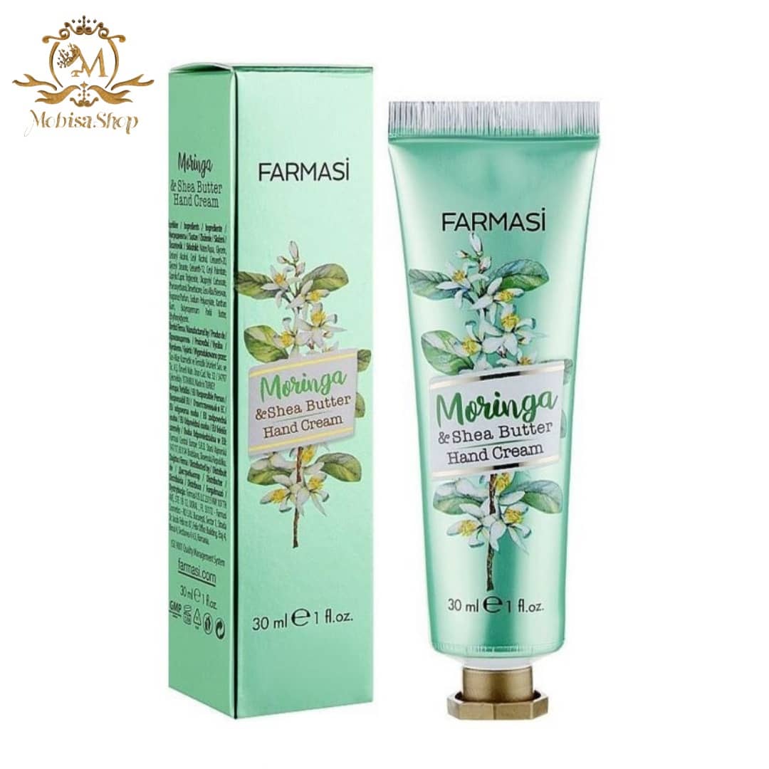 کرم مرطوب کننده دست فارماسی حاوی عصاره مورینگا و شی باتر 30 میل