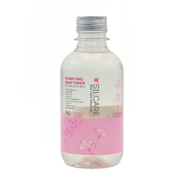 تونر پاک کننده صورت پوست حساس سیلکر 260 میلی لیتر | Silcare Purifying Skin Toner For Sensitive Skin 260ml