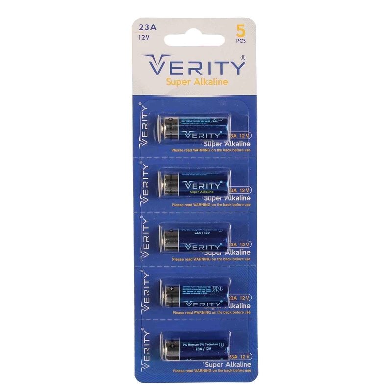 باتری ریموت Verity مدل 23A بسته پنج عددی