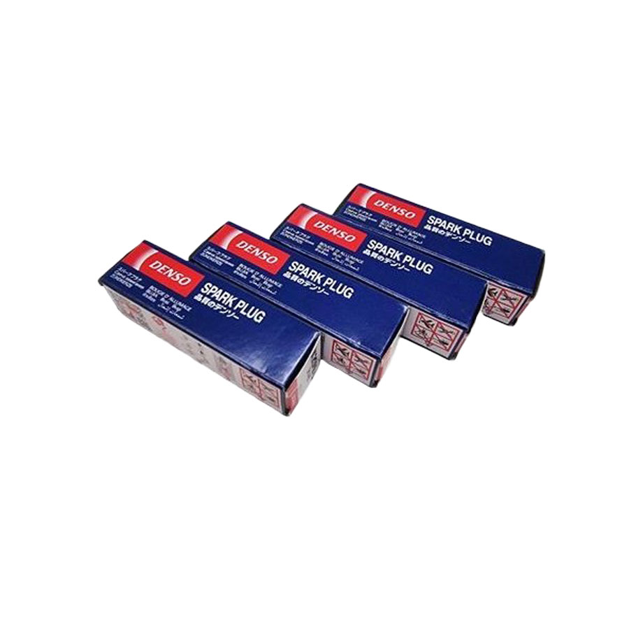 شمع موتور تک پلاتین پایه کوتاه کوییک یورو 2 ژاپنی دنسو DENSO