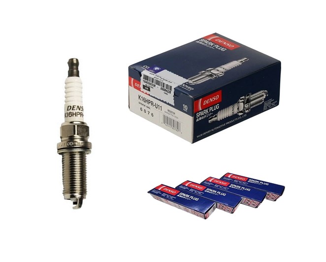 شمع موتور پایه بلند یورو4 ژاپنی تیبا دنسو DENSO