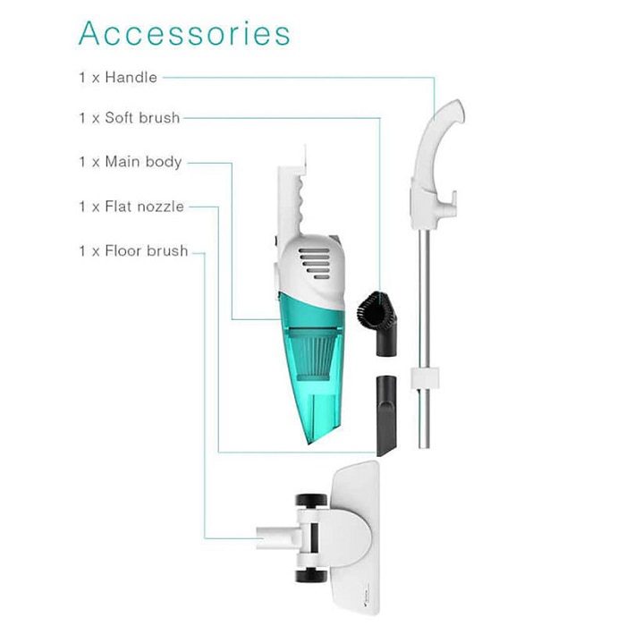 جارو برقی درما مدل DX118C ( گارانتی 18 ماهه )