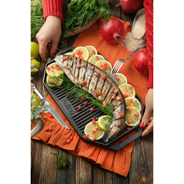 تابه چدنی نالینو مدل Napoli