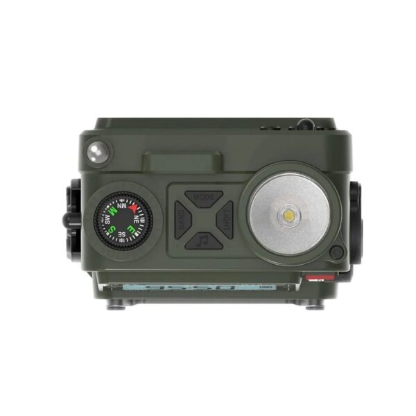 پاوربانک خورشیدی و اسپیکر بلوتوث و رادیو گرین لاین Green Lion Vintage Solar Pro Radio