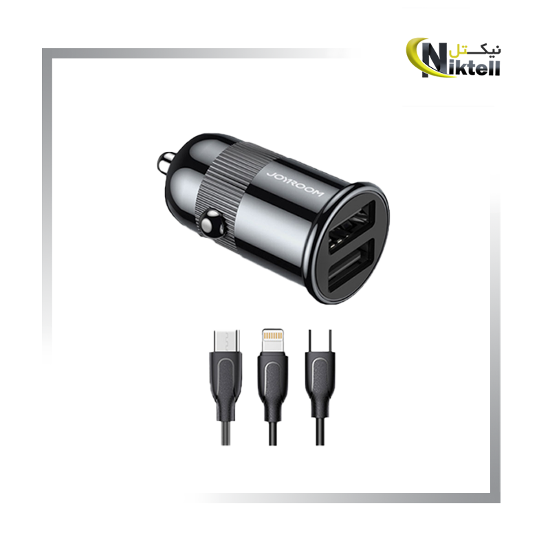 شارژر فندکی 3.1A جویروم میکرو مدل c-a06