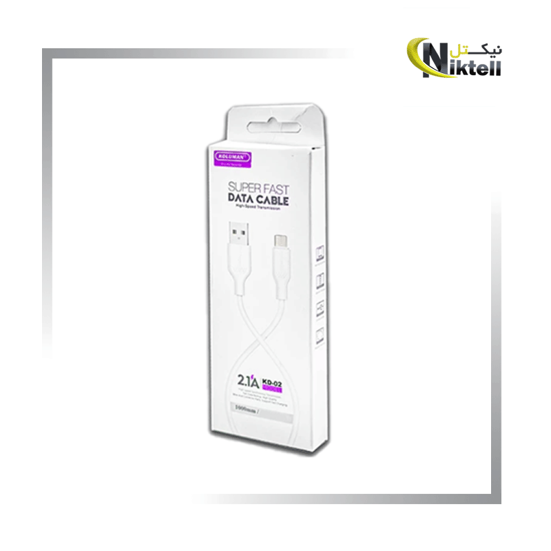 کابل شارژ تایپ C کلومن مدل KD-02