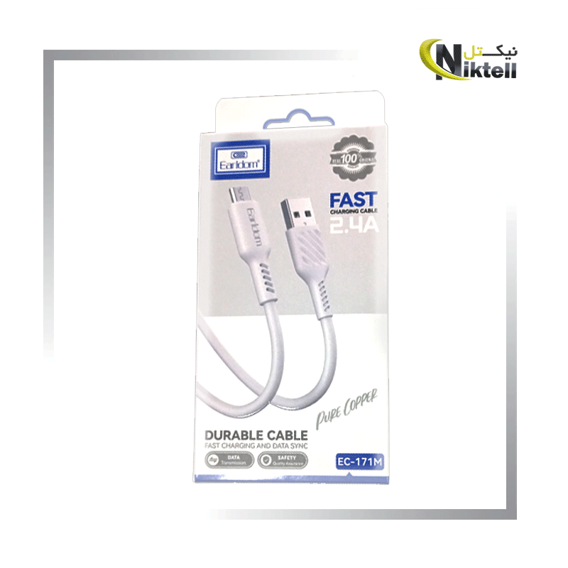 کابل شارژ میکرو ارلدام مدل EC-171M