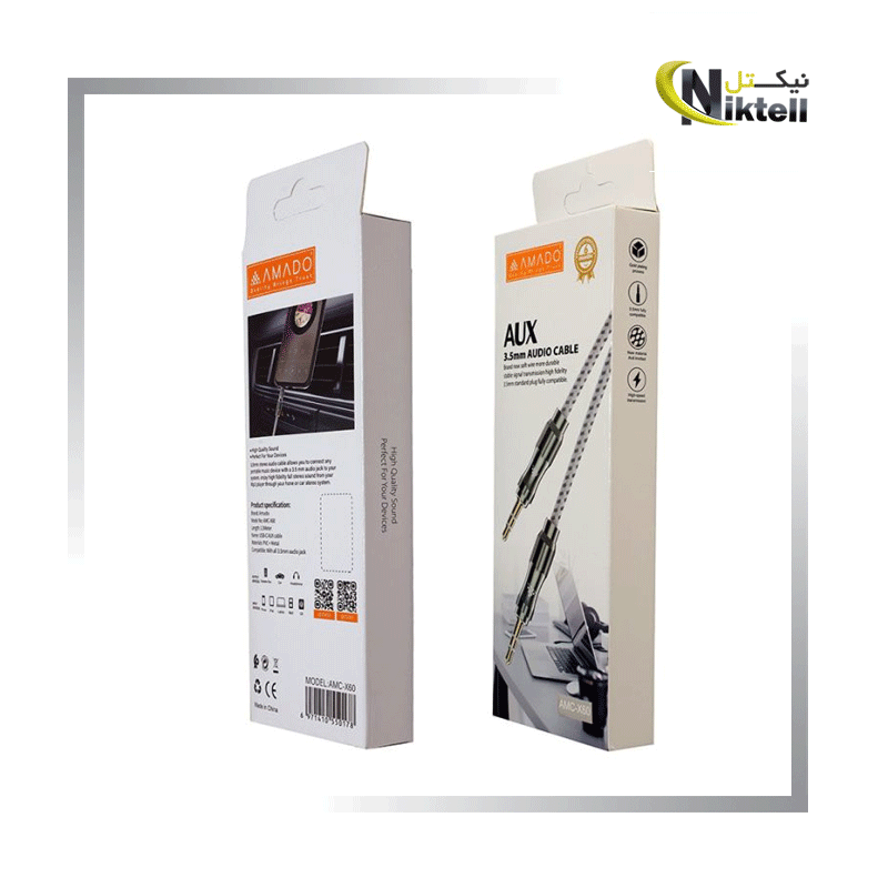 کابل AUX آمادو مدل X60