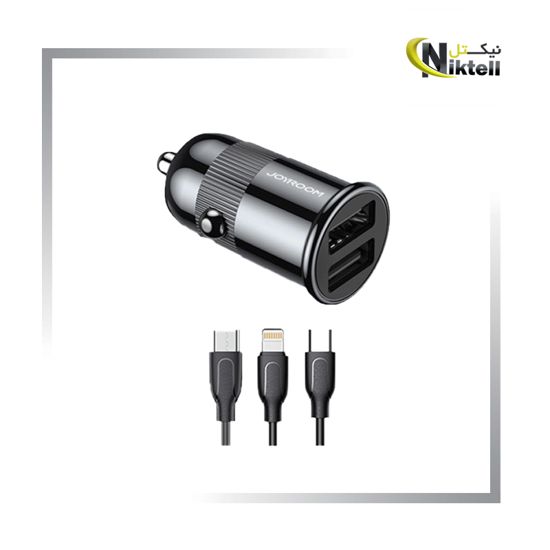 شارژر فندکی 3.1A جویروم میکرو مدل c-a06