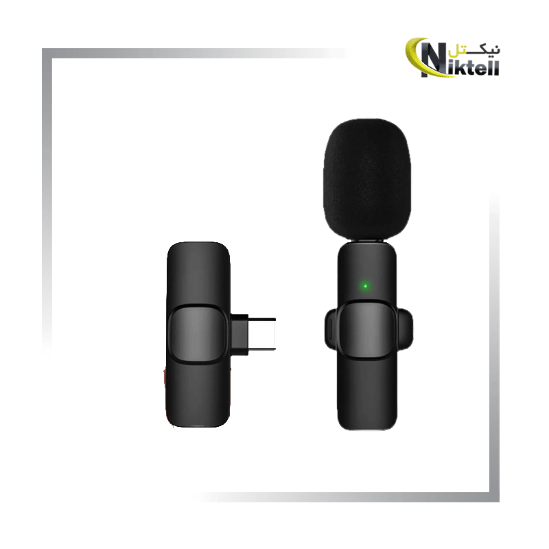 میکروفون یقه ای k9 دوکاره