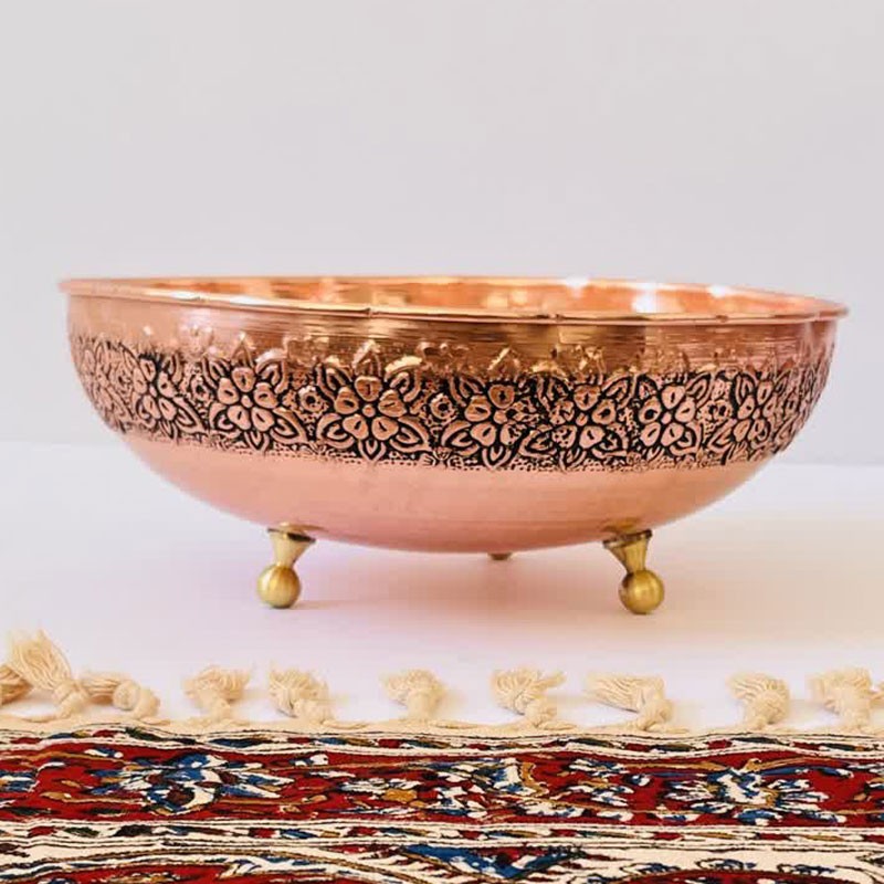 میوه خوری مسی مدل آفتاب گردان کد ZH321.14