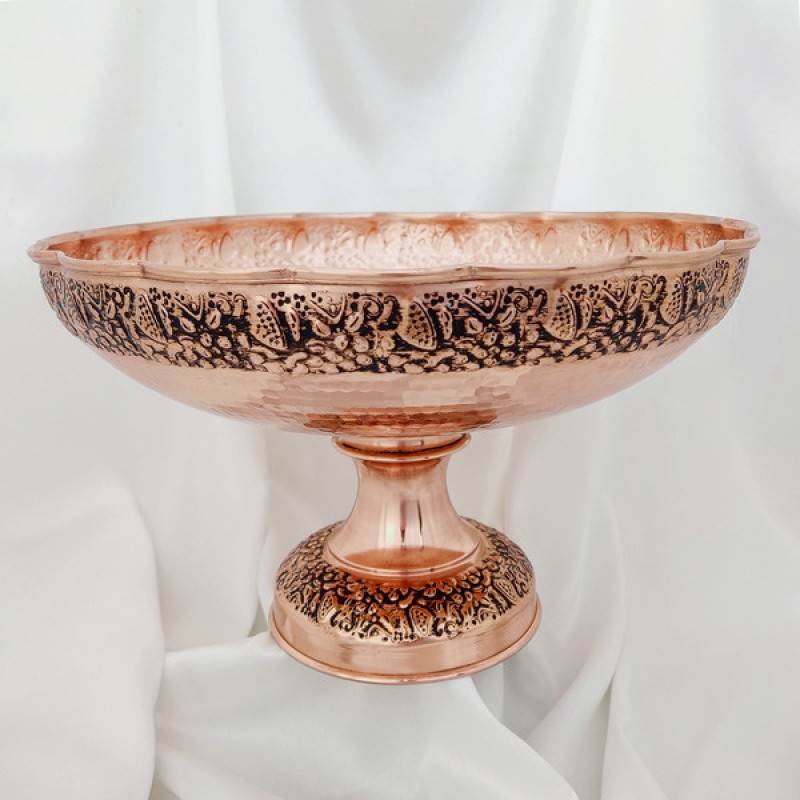 میوه خوری مسی مدل لب چین کد ZH320.4