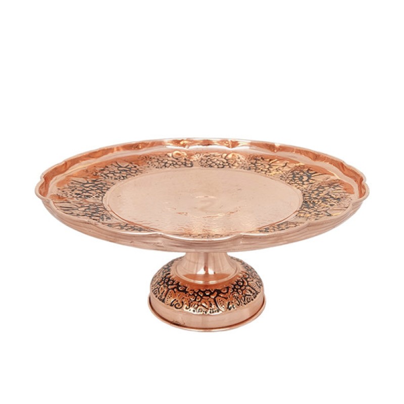 شیرینی خوری مسی مدل لب چین کد ZH320.3