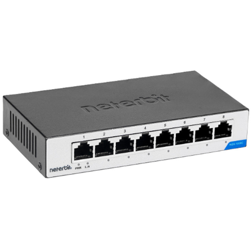 سوییچ 8 پورت شبکه نتربیت NGS-1008C