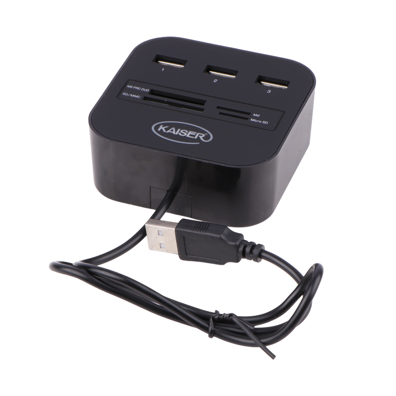 هاب و رم ریدر  Kaiser KH-14 کایزر USB2.0