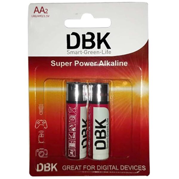 باتری قلمی DBK سوپر آلکالاین 2عددی