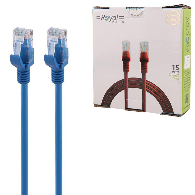 کابل شبکه CAT6 15m رویال Royal