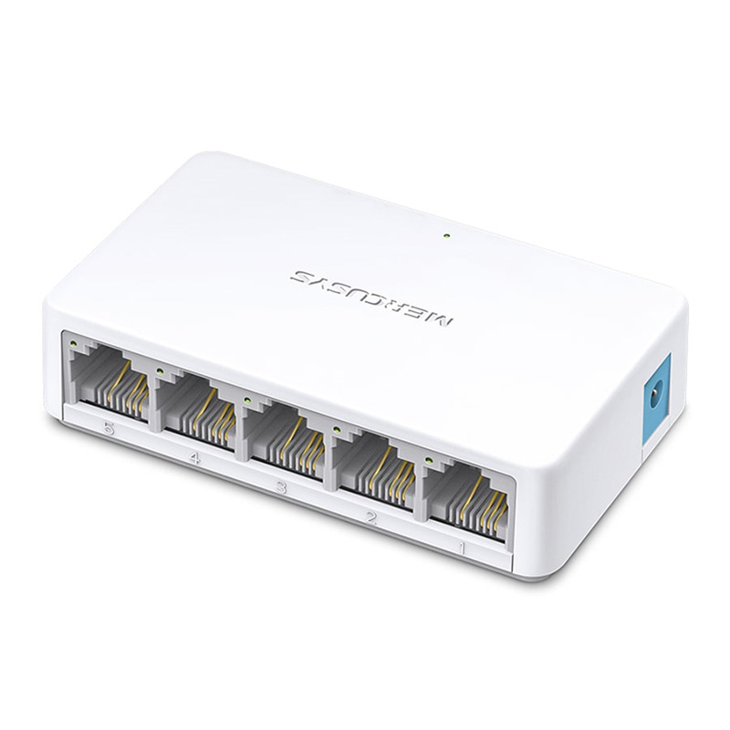 سوئیچ 5 پورت مگابیت و دسکتاپ مرکوسیس MERCUSYS MS105 گارانتی پارس اتباط