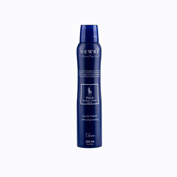 اسپری بدن مردانه نیوره مدل POLO BLUE