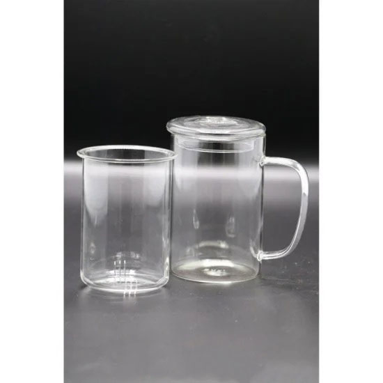 لیوان دمنوش شیشه ای پیرکس
