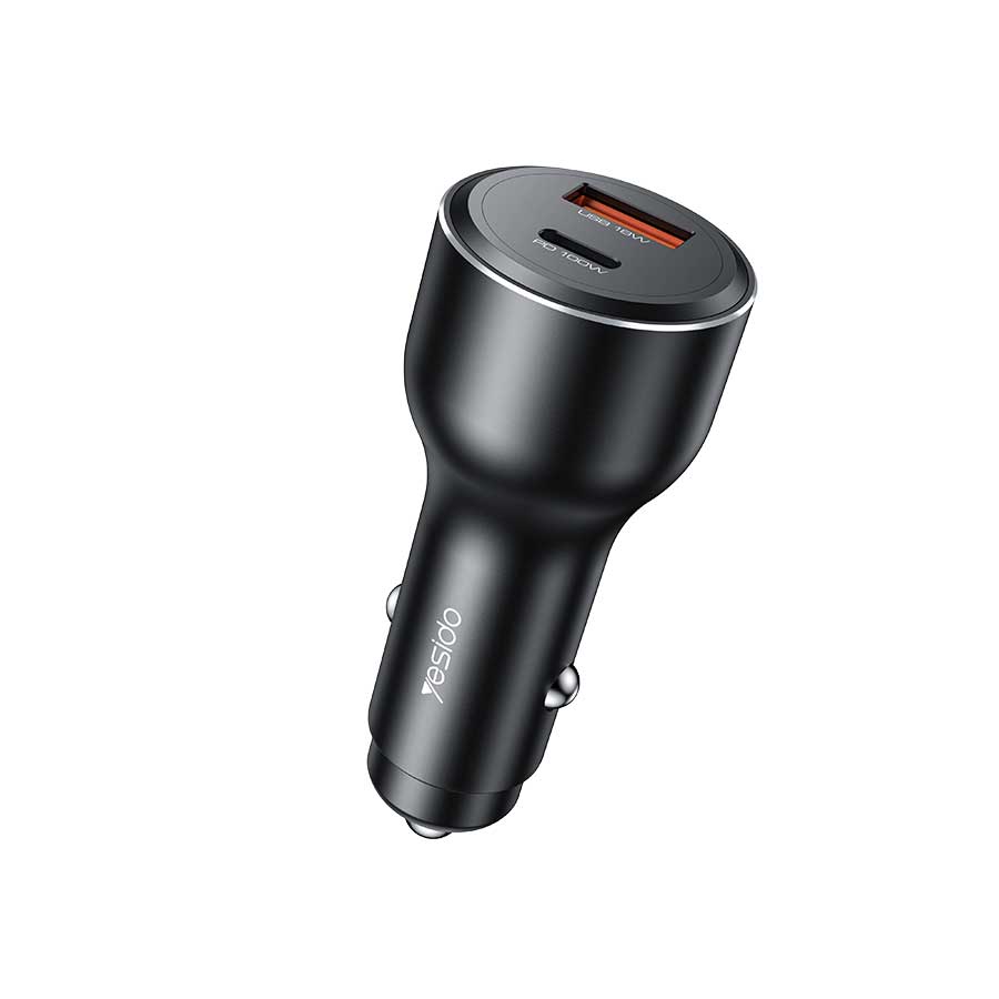 شارژر فندکی فست شارژ 118 وات یسیدو YESIDO Y65