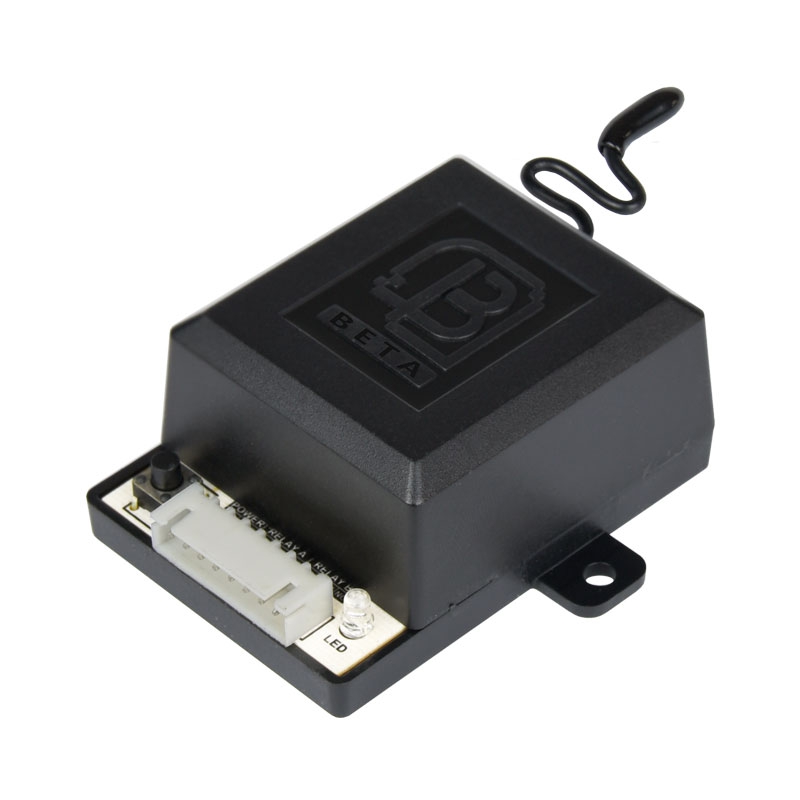 رسیور مینی دو رله صنعتی 433MHZ رادیویی بدون ریموت مارک بتا