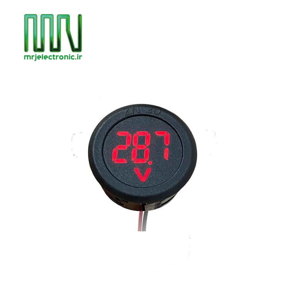 نمایشگر ولتاژ DC