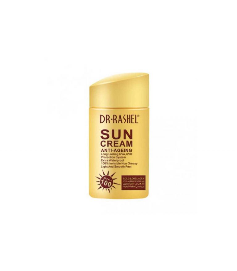کرم ضد آفتاب طلا دکتر راشل SPF100
