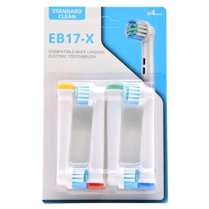 سری یدک مسواک برقی مدل EB-17X بسته 4 عددی new