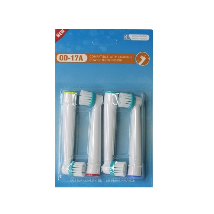 سری یدک مسواک برقی مدل OD-17A بسته 4 عددی new