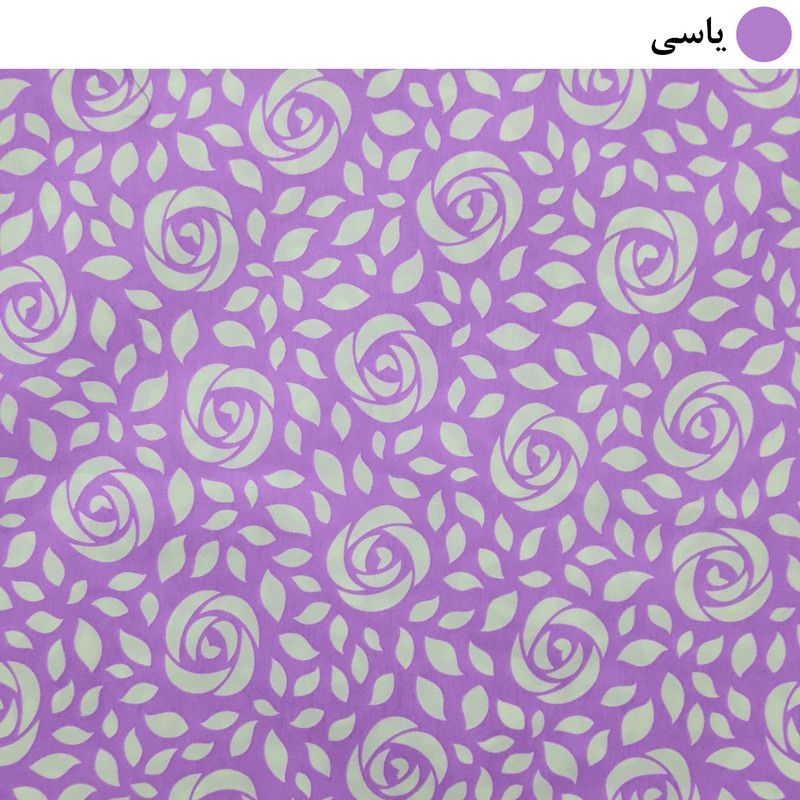 ملحفه تشک مهمان سندس مدل شبنم کد S566 سایز 190x90 سانتی متر