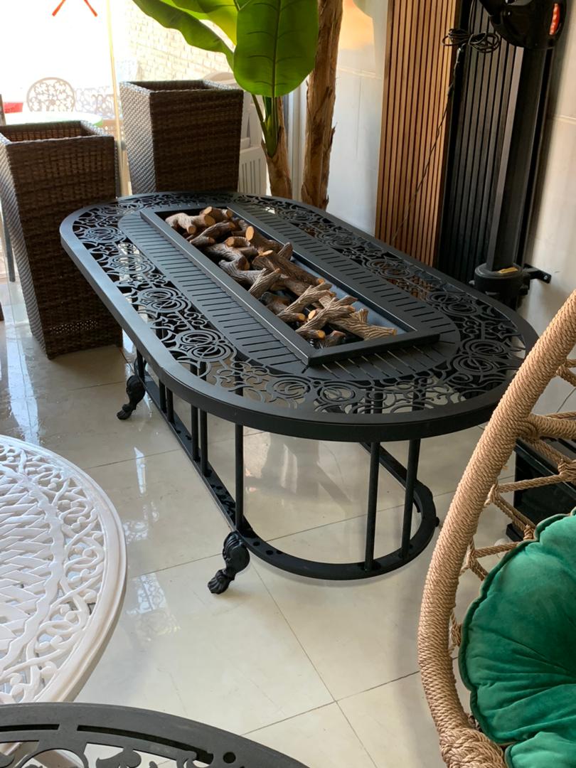 میز اتشدان گازی بزرگ