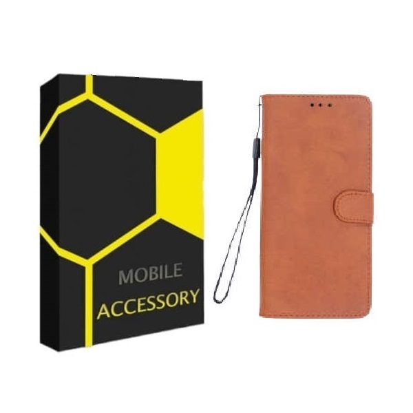 کیف کلاسوری چرمی مناسب موبایل سامسونگ Galaxy Note 10 Plus