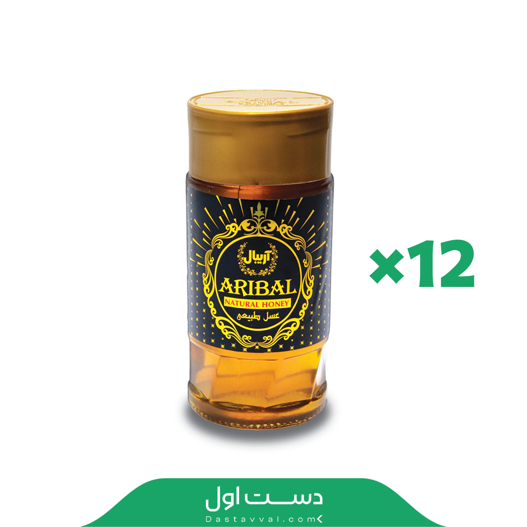 عسل طلایی 900 گرم – 12 عددی